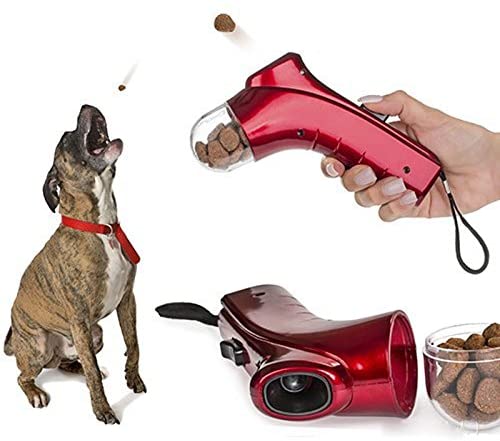 Pet Treat Launcher Training Dog Food Catapult Auto Pets Food Thrower Puppy Snacks Feeder Pet Snack Launcher