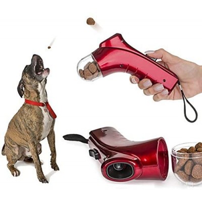 Pet Treat Launcher Training Dog Food Catapult Auto Pets Food Thrower Puppy Snacks Feeder Pet Snack Launcher